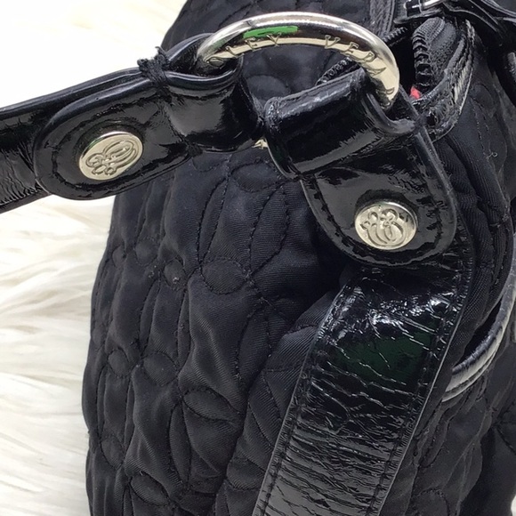 Vera Bradley Black Quilted Shoulder Bag - Picture 3 of 12